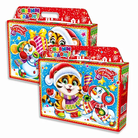 №7 ПОРТФЕЛЬ РАДОСТЬ 1500 грамм новогодний подарок классический