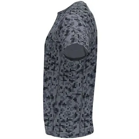 Спортивная футболка ASSEN мужская, черный пиксель