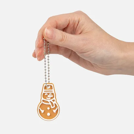 Мини-подвеска «Пряник», снеговик