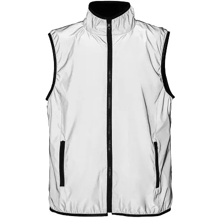 Жилет двусторонний Manifest из светоотражающей ткани, серый