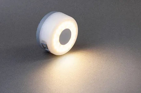 Фонарь-гирлянда "Twinkle" для кемпинга, серый с белым