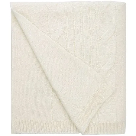 Плед Dantel, молочно-белый