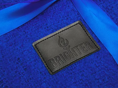 Плед акриловый Mohair с патчем