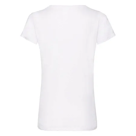 Футболка женская "Lady-Fit V-Neck T"