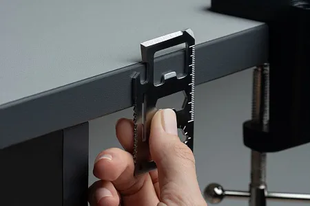 Брелок-мультитул Dextro, серебристый