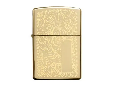 Зажигалка ZIPPO Venetian® с покрытием High Polish Brass