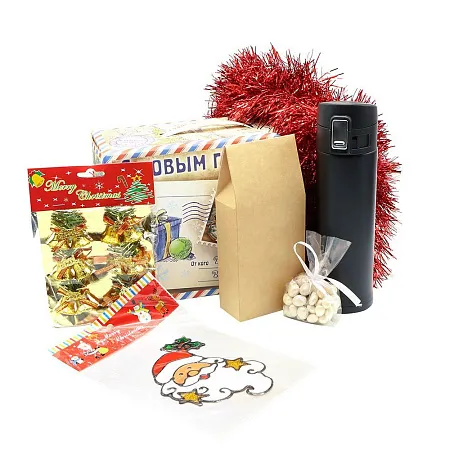 Подарочный набор  Новогодняя Посылка, (белый)