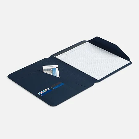 Папка с блокнотом Firmans, синяя