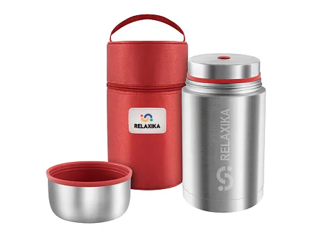 Термос для еды 301 в чехле