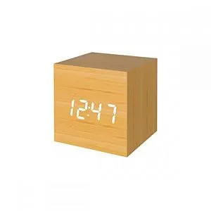 Многофункциональные часы - погодная станция, бежевые