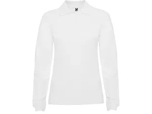 Рубашка поло Estrella женская с длинным рукавом