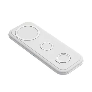 Настольная беспроводная (15W) зарядная станция "Snow Board" для смартфона, часов и наушников