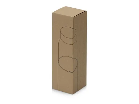 Стеклянная бутылка для воды в силиконовом чехле Refine