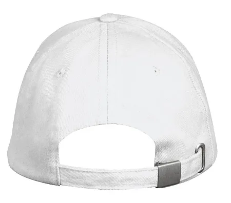 Бейсболка LONG BEACH, белая