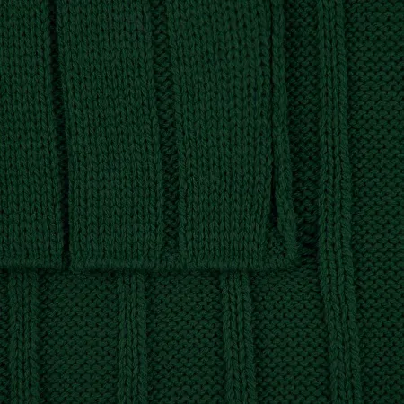 Плед Tressa, темно-зеленый