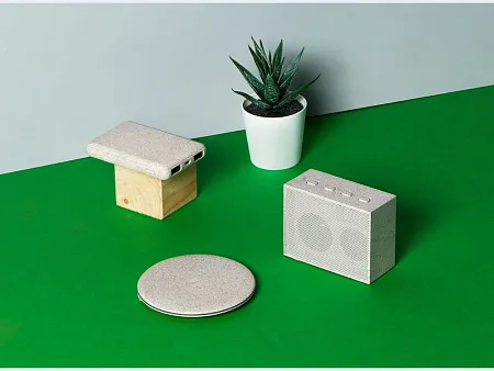 Портативная колонка Wheatty из пшеничной соломы