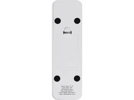 Складывающая настольная лампа с подставкой для телефона Stack N, 3 Вт