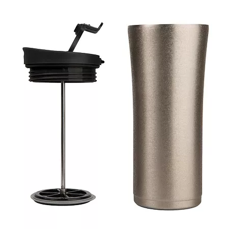 Термокружка вакуумная с ситечком "Brew"