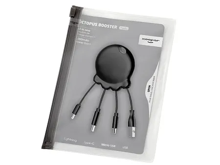 Портативное зарядное устройство Octopus Booster, 1000 mAh