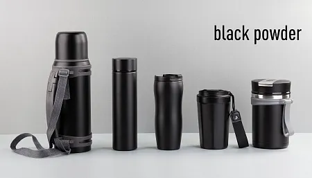 Термос для еды "Take away", покрытие пудра, 0,6 л