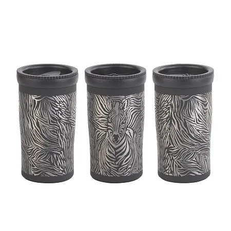 Термостакан "Миссури" c гравировкой "Зебра", покрытие soft touch, 0,28 л.