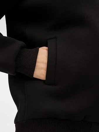 Бомбер унисекс Estado, черный