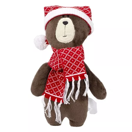 Вязаный шарфик Dress Cup ver.2, красный