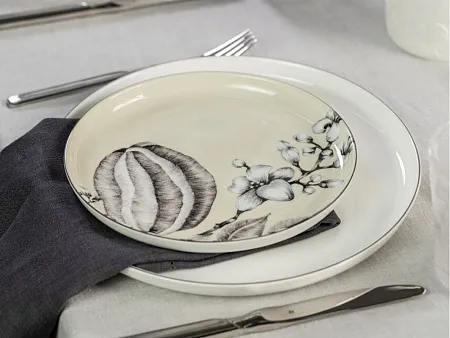 Тарелка PLATE 2 WHT