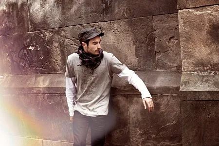 Футболка мужская HEAVY, белая