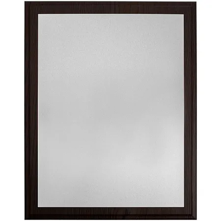 Плакетка Plaque XL, венге с серебристой пластиной