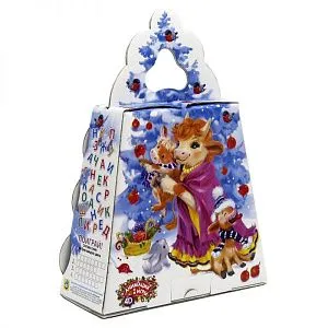 №6 ЕЛОЧКА-МУЛЬТИК РАДОСТЬ 1000 грамм новогодний подарок классический