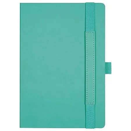 Ежедневник Portobello Trend, Alpha, недатированный, бирюзовый/серый