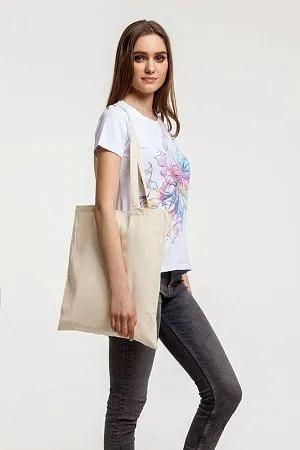 Холщовая сумка Basic 105, черная