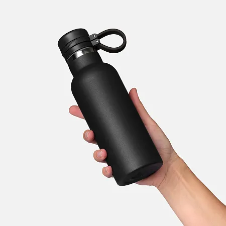 Термобутылка вакуумная герметичная, Modena, 500 ml, черная