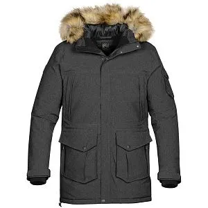 Парка мужская Explorer, серый меланж