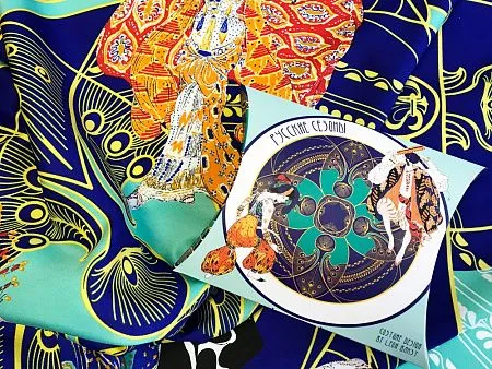 Платок Русские сезоны. Леон Бакст