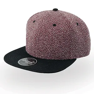 Бейсболка KIK, 6 клиньев, пластиковая застежка