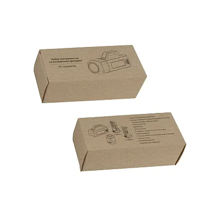 Набор инструментов "Expert" с фонарем