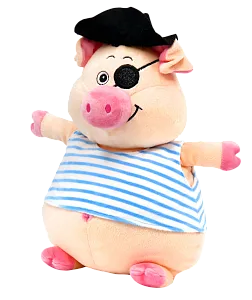 №4 МЯГКАЯ ИГРУШКА ПИРАТ СЕВЕРНЫХ МОРЕЙ 700 грамм новогодний подарок классический