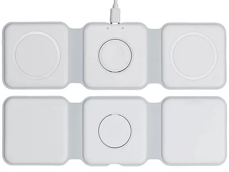 Беспроводное зарядное устройство 3-в-1 Road, 15 Вт