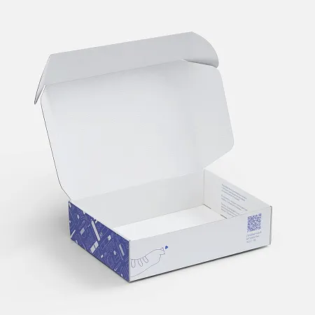Коробка самосборная Drop Top Light с печатью на заказ