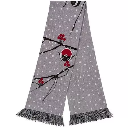 Шарф на заказ Tricksy Classic, L, полушерсть