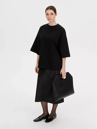 Футболка оверсайз Big Boss, черная