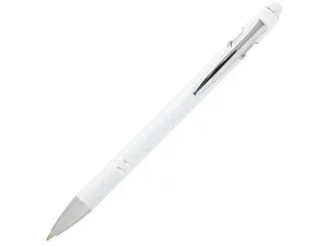 Ручка шариковая с серебристой отделкой Kish