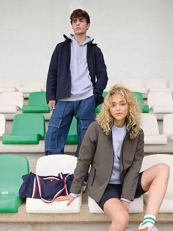 Куртка софтшелл с капюшоном мужская Race Men, темно-синяя