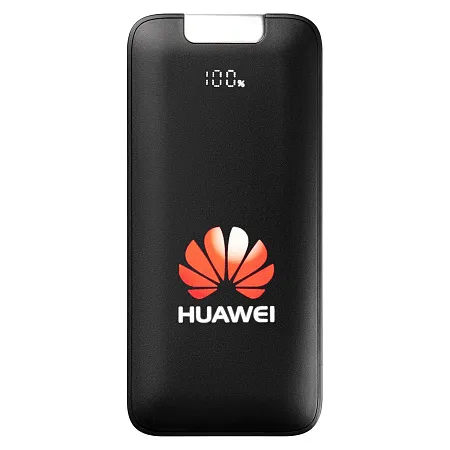 Внешний аккумулятор с подсветкой, Optima, 10000 mAh, черный