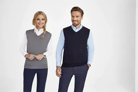 Жилет унисекс GENTLEMEN, черный