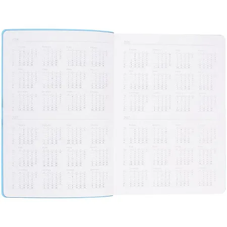 Ежедневник Flexpen Shall, недатированный, синий