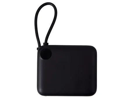 Внешний аккумулятор со встроенным кабелем Liri, QC/PD, 10000 мАч