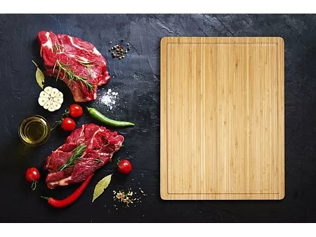 Разделочная доска для стейка из бамбука Fet
